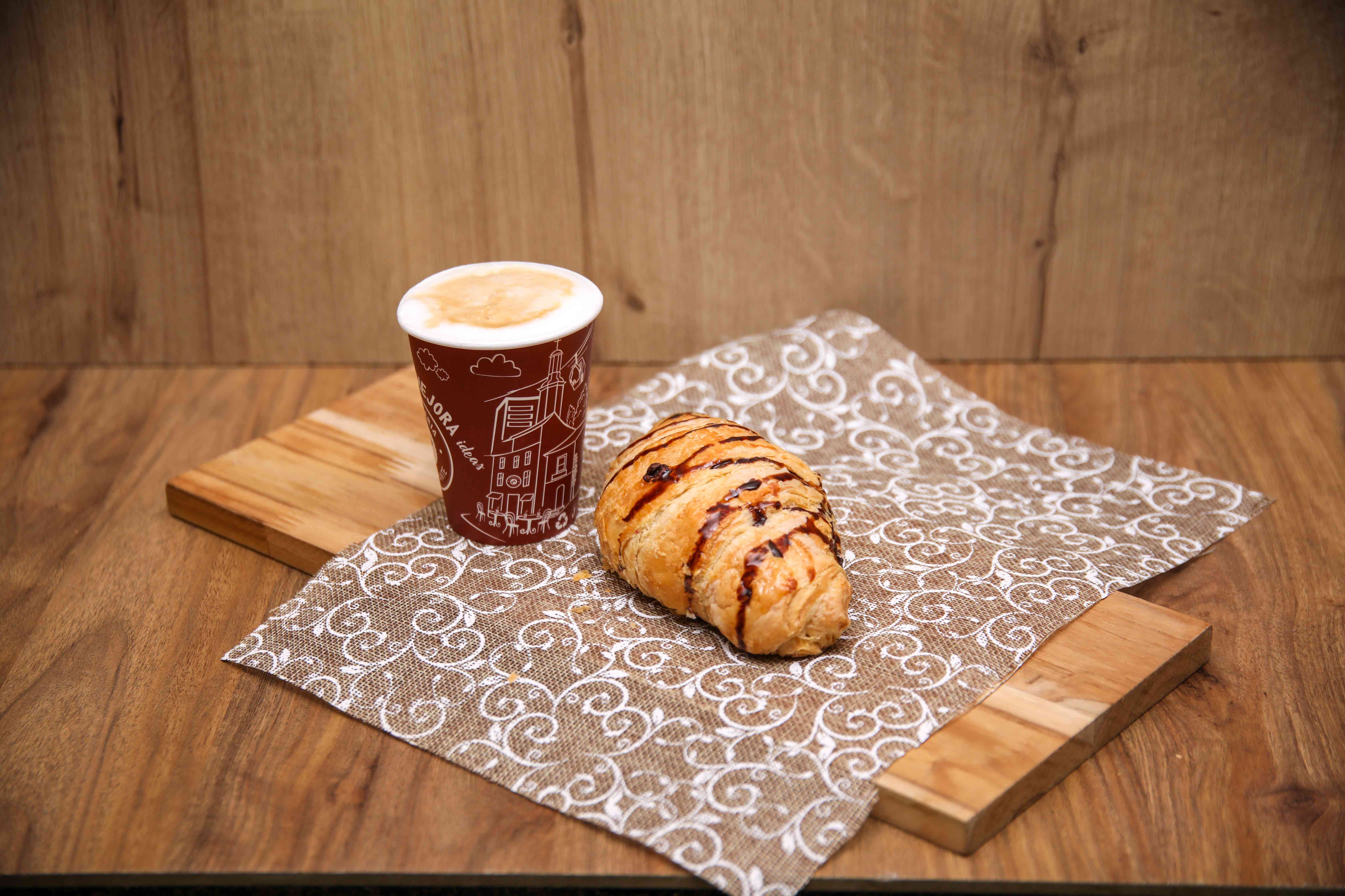 Croissant de chocolate 