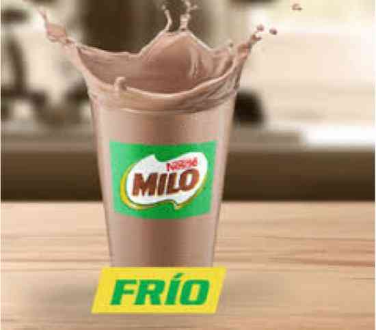 Milo Frío Vaso 12 Onzas