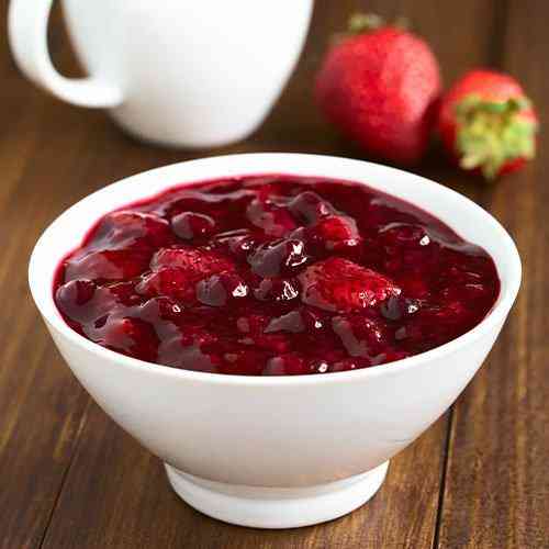 Salsa Frutos Rojos (Endulzado con Stevia)